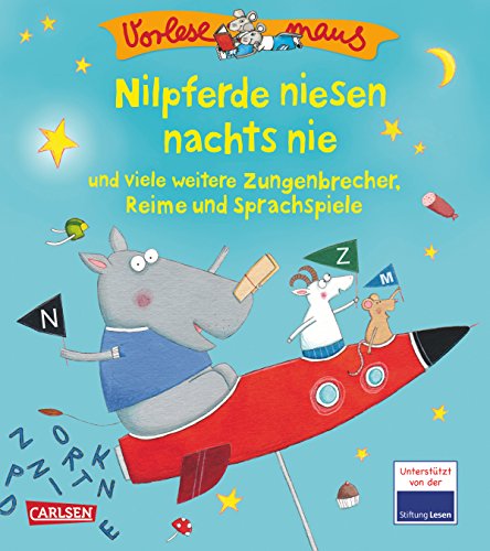 VORLESEMAUS 16: Nilpferde niesen nachts nie: und viele weitere Zungenbrecher, Reime und Sprachspiele VORLESEMAUS 16: Nilpferde niesen nachts nie: und viele weitere Zungenbrecher, Reime und Sprachspiele