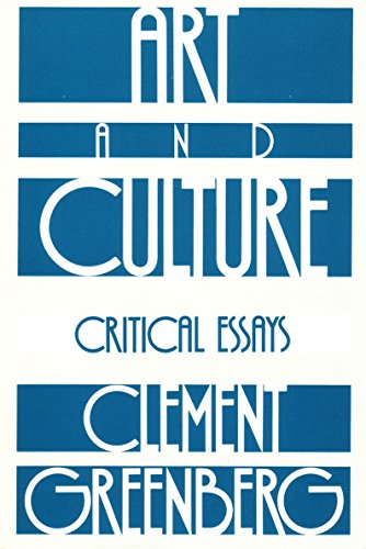Art and Culture: Critical Essays (Beacon Paperback, 212)