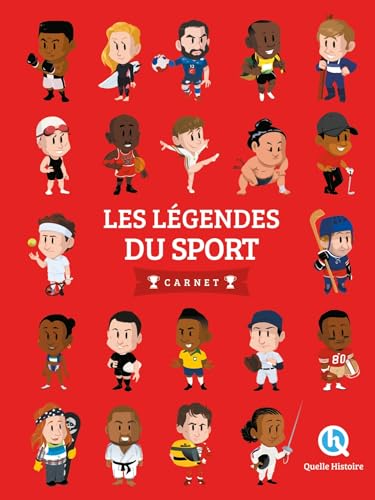Les légendes du sport - Carnet (2nde Ed) von QUELLE HISTOIRE