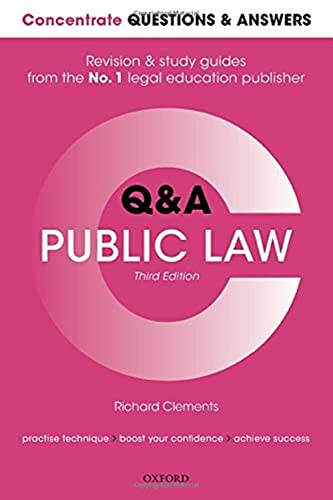 Concentrate Q&A Public Law: Law Q&A Revision and Study Guide (Concentrate Questions & Answers) von Oxford University Press