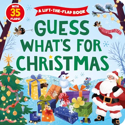 Guess What's For Christmas: A Lift-the-flap Book With 35 Flaps (Clever Hide & Seek) von Clever Publishing