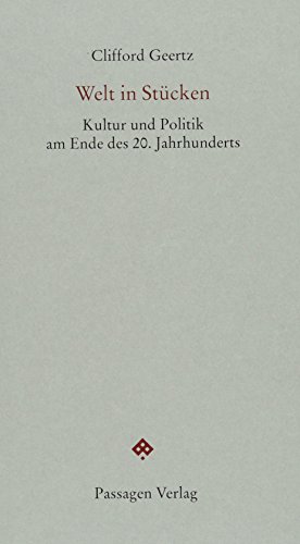 Welt in Stücken: Kultur und Politik am Ende des 20. Jahrhunderts (Passagen Forum)