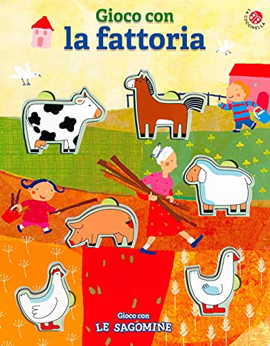 Gioco con la fattoria. Ediz. a colori (Gioco con le sagomine) von GIOCO CON LE SAGOMINE