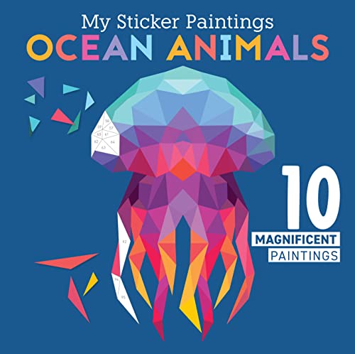 Ocean Animals: 10 Magnificent Paintings (My Sticker Painting)