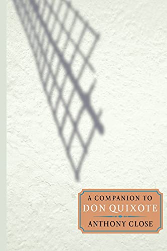 A Companion to Don Quixote (Serie A: Monografias, 262, Band 262) von Tamesis Books