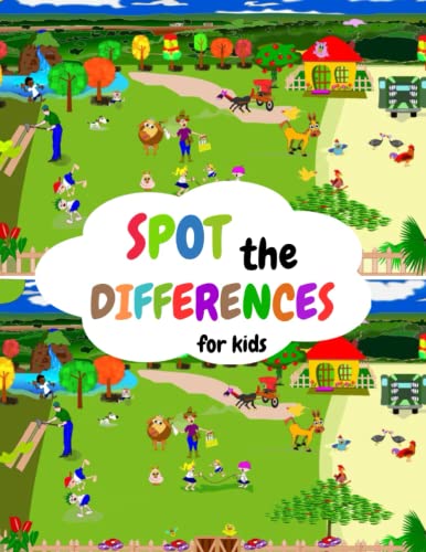 Spot The Differences For Kids: Attention And Focus For Kids Activities von Independently published