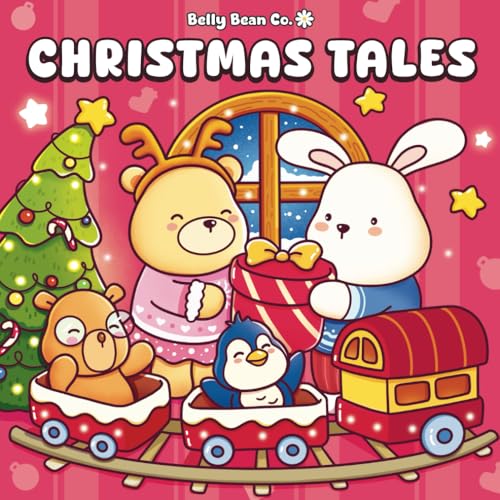 Christmas Tales: Coloring Book for Adults, Teenager and Kids (Cozy Spaces Coloring) (Belly Bean Tales Coloring) von Independently published