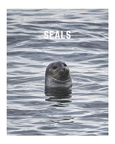 Seals: A Decorative Book │ Perfect for Stacking on Coffee Tables & Bookshelves │ Customized Interior Design & Home Decor: A Decorative Book │ ... & Home Decor (Ocean Life Book Series, Band 6)