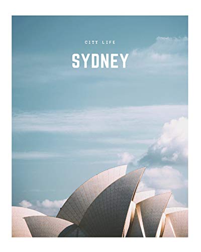 Sydney: A Decorative Book │ Perfect for Stacking on Coffee Tables & Bookshelves │ Customized Interior Design & Home Decor: A Decorative Book │ ... & Home Decor (City Life Book Series, Band 15) von Independently Published