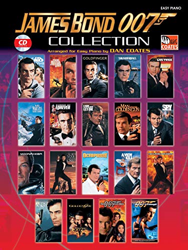 James Bond 007 Collection: Book & CD: Easy Piano (Easy Piano (Warner Bros.)): Klavier/Piano (incl. CD)