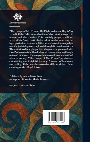 The Escape of Mr. Trimm von Anson Street Press