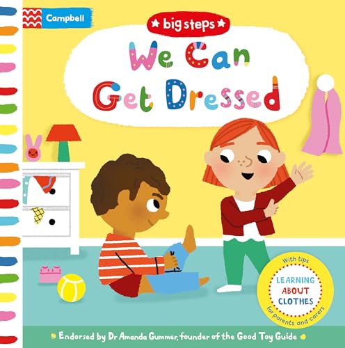 We Can Get Dressed: Putting on My Clothes (Campbell Big Steps, 8)