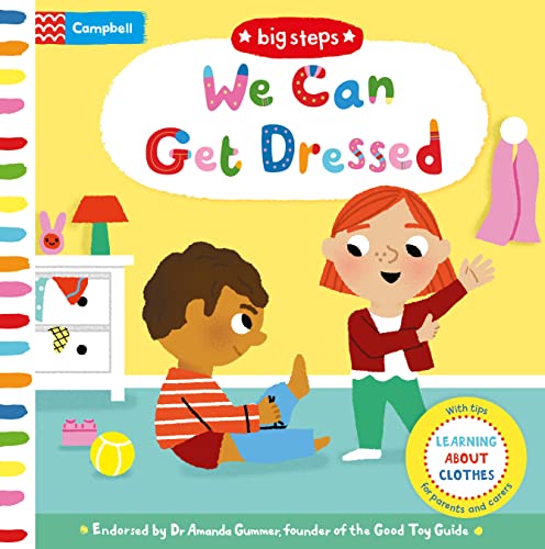 We Can Get Dressed: Putting on My Clothes (Campbell Big Steps, 8)