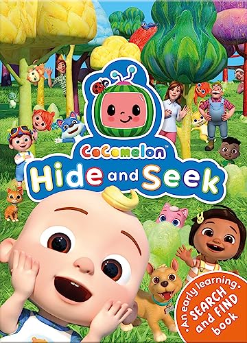 CoComelon: Hide-and-Seek: Children’s Search and Find book, perfect for pre-school fans of the hit show CoComelon