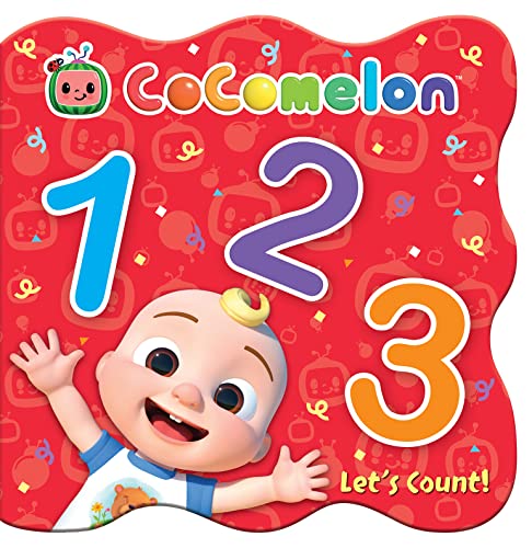 Official CoComelon 123: Discover first numbers with JJ and friends in this fun, early-learning illustrated board book for children aged 1, 2, 3 and 4 years