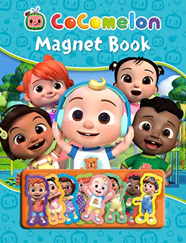 Official CoComelon Magnet Book: With 8 magnets! A fun illustrated play book for children aged 3, 4, 5 years