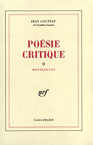 Poésie critique (2)