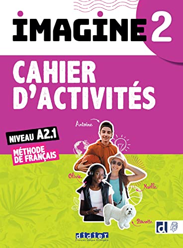 Imagine: Cahier d'activites 2 + CD mp3 + didierfle.app von Didier