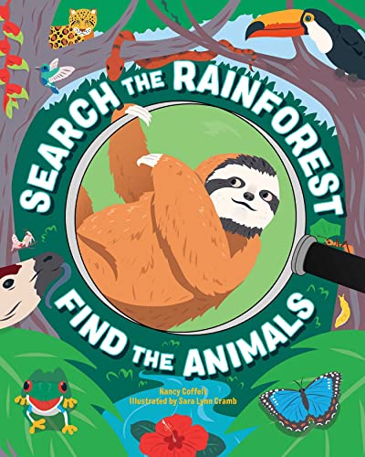 Search the Rain Forest, Find the Animals von Rockridge Press