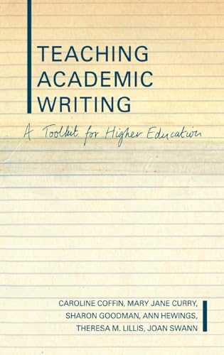 Teaching Academic Writing: A Toolkit for Higher Education