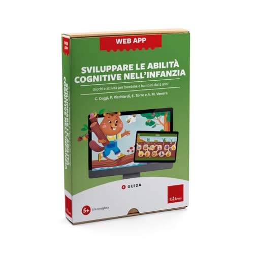 Sviluppare le abilità cognitive nell'infanzia. Giochi e attività per bambine e bambini dai 5 anni. Web app. Con software (Software didattico) von Erickson