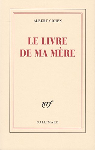 Le Livre de ma mère Le Livre de ma mère