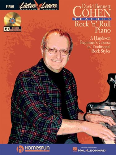 David Bennett Cohen Teaches Rock'n'roll Piano: A Hands-On Beginner's Course in Traditional Rock Styles von Other