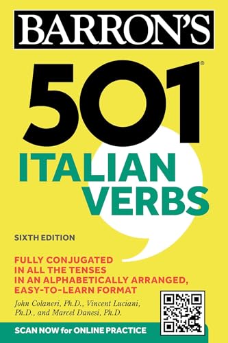 501 Italian Verbs, Sixth Edition (Barron's 501 Verbs) von Kaplan Publishing