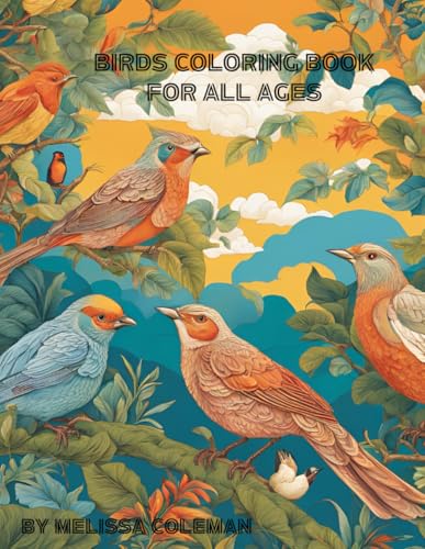 Birds Coloring Book: Perfect for nature lovers. von Independently published