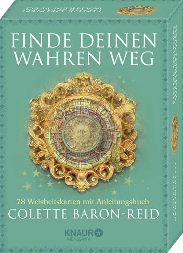 Finde deinen wahren Weg: 78 Weisheitskarten mit Anleitungsbuch von Knaur MensSana HC