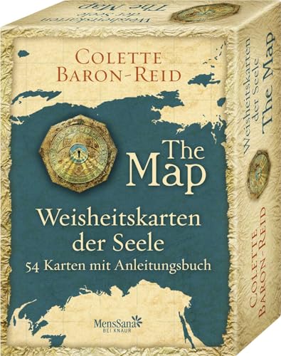 Weisheitskarten der Seele - The Map: 54 Karten mit Anleitungsbuch von Knaur MensSana HC