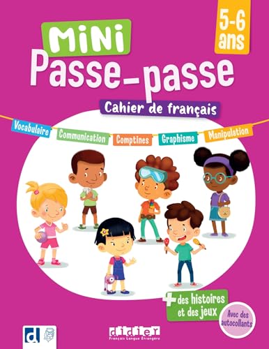 Mini Passe-passe 5-6 ans - Cahier de français von DIDIER