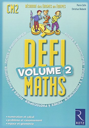 Fiches Ressources: Defimaths Cm2 Volume 2 von RETZ