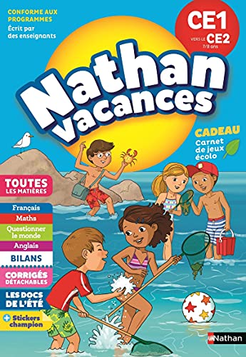 Nathan Vacances Primaire CE1 vers le CE2 7/8 ans von NATHAN