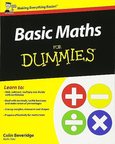 Basic Maths for Dummies: Uk Edition von For Dummies