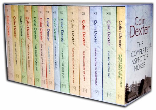 The Complete Inspector Morse Collection Colin Dexter 14 Books Box Set Pack New RRP £97.86