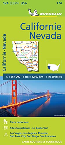 Carte Zoom Californie - Nevada Carte Zoom Californie - Nevada von MICHELIN
