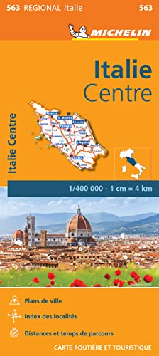 ITALIE CENTRE 11563 CARTE ' REGIONAL ' MICHELIN KA: Wegenkaart Schaal 1 : 400.000 (Regionale kaarten Michelin)