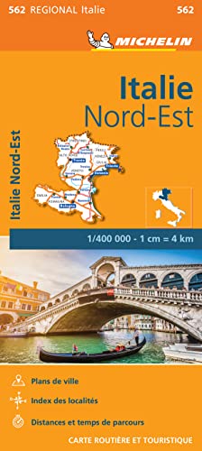 Italy North-East (562): Wegenkaart Schaal 1 : 400.000 (Regionale kaarten Michelin, Band 562)