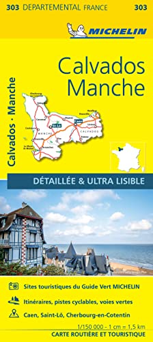 CALVADOS / MANCHE 11303 CARTE ' LOCAL ' ( France )