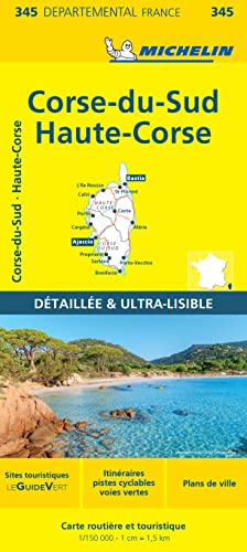 CORSE - DU - SUD / HAUTE - CORSE 11345 CARTE ' LOC