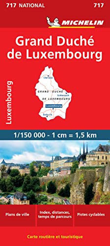 Carte NATIONAL Grand Duch du Luxembourg Michelin Carte NATIONAL Grand Duch du Luxembourg Michelin
