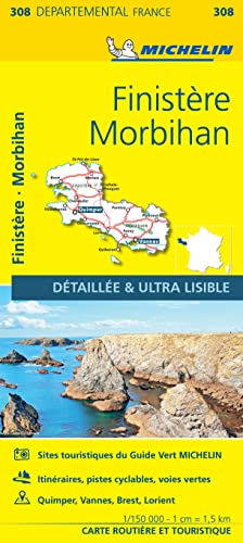 FINISTERE / MORBIHAN 11308 CARTE ' LOCAL ' ( Franc