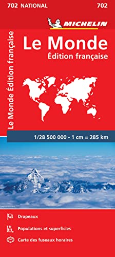 MONDE 11702 CARTE ' NATIONAL ' MICHELIN KAART MONDE 11702 CARTE ' NATIONAL ' MICHELIN KAART