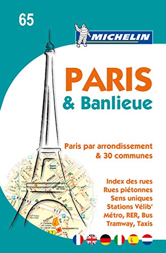 PARIS & BANLIEUE,ARROND.&30 COMMUNES 19065 PLAN MICHELIN PLATTEGROND (Michelin Stadsplattegrond)