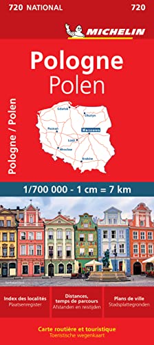 POLOGNE / POLEN 11720 CARTE ' NATIONAL ' MICHELIN