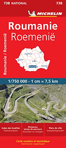 ROUMANIE ROEMENË 11738 CARTE ' NATIONAL ' MICHELIN