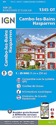 1345OT Cambo-les-Bains (TOP 25) von IGN-Frankreich