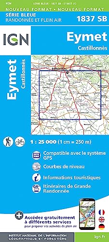 1837SB Eymet-Castillonnès (Série Bleue, Band 1837) 1837SB Eymet-Castillonnès (Série Bleue, Band 1837)