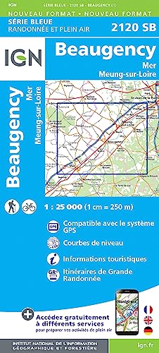 2120SB Beaugency.Mer.Saint-Laurent.Nouan (Série Bleue, Band 2120)